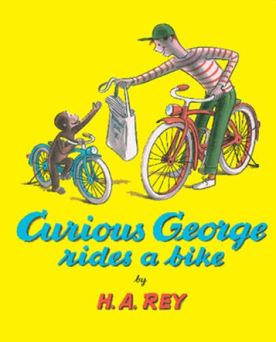 Curious george rides bike - curious, a